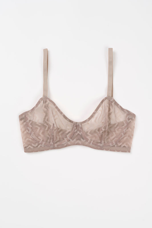 Electra Underwire Bra  | Taupe