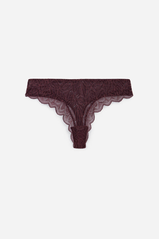 Dahlia Thong | Cherry Lacquer