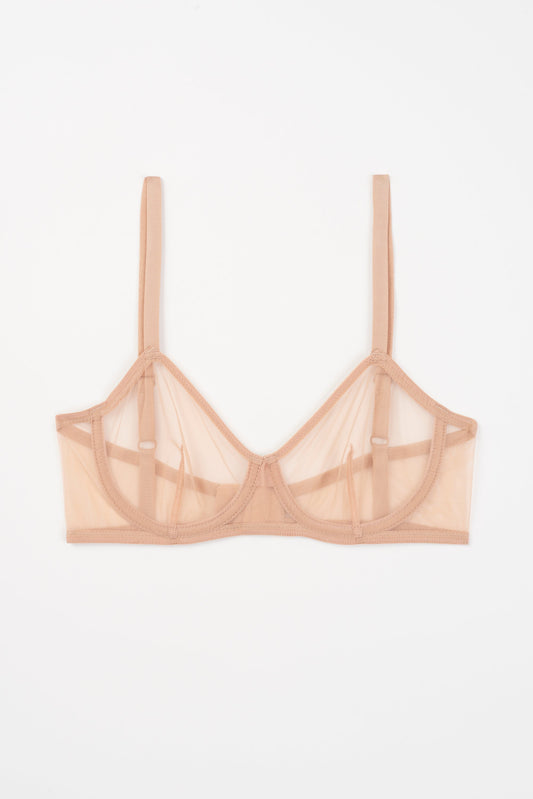 Bare Minimal Underwire Bra | Powder