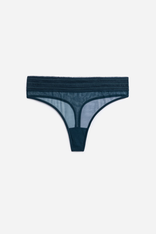 Bare Thong | Teal