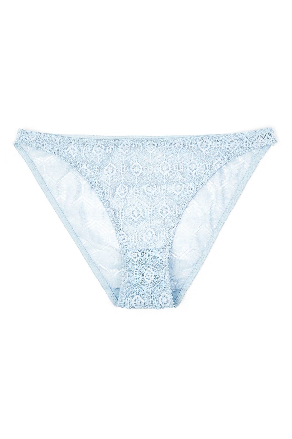 Cobweb Bikini Brief | Blue