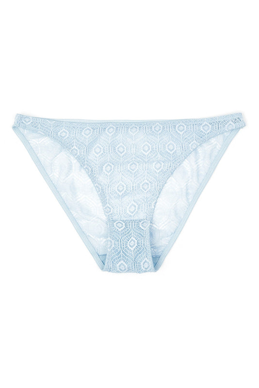 Cobweb Bikini Brief | Blue