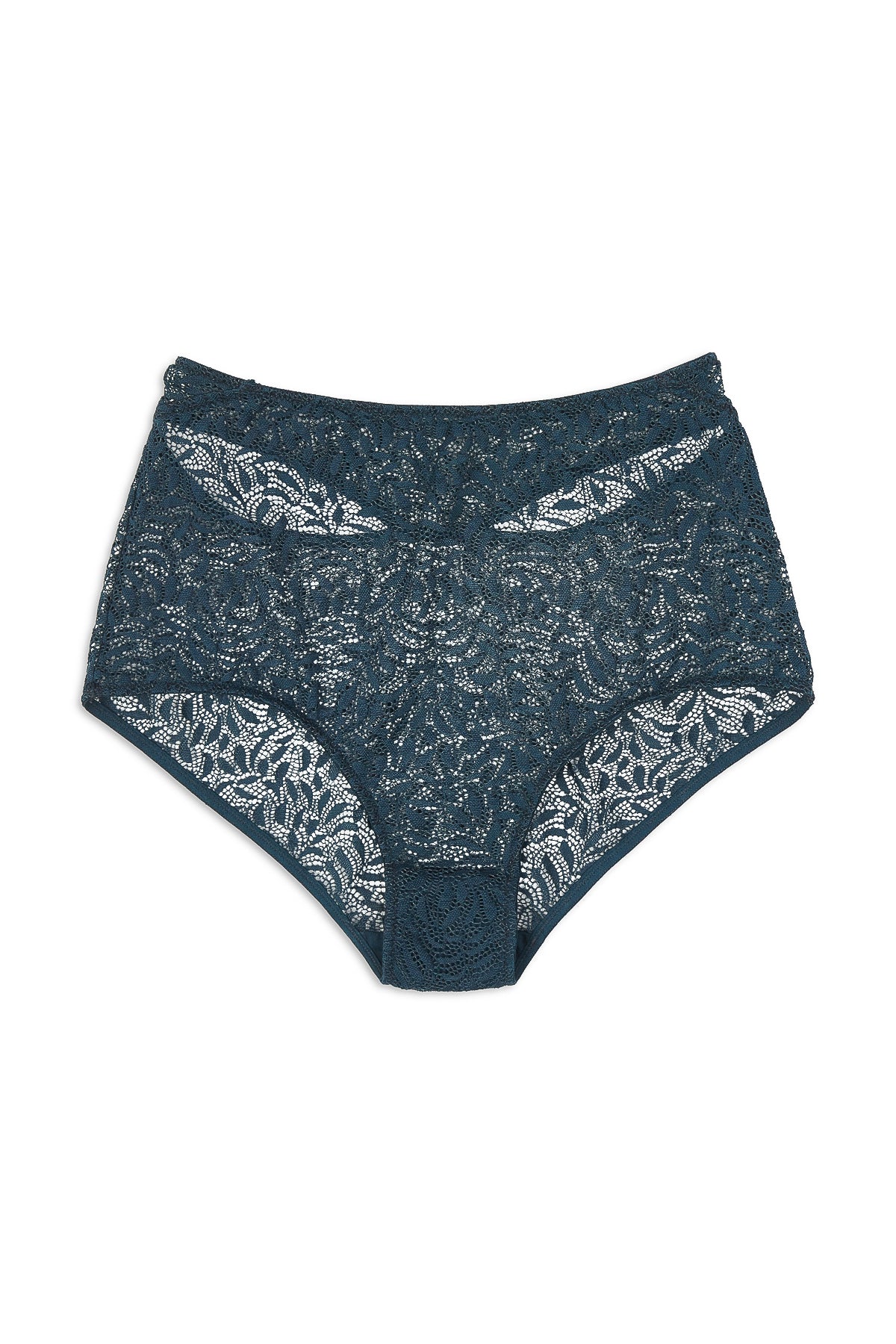 Acacia High Waist Cut Out Brief | French Navy