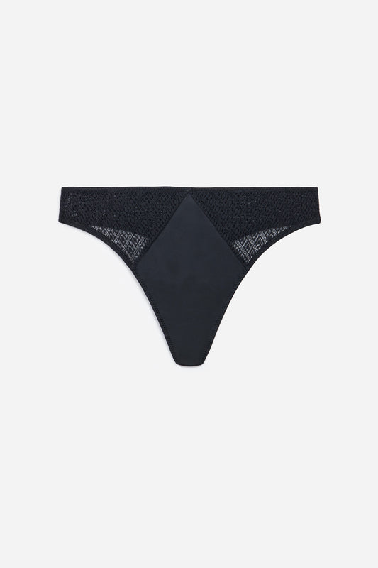 Matrix Thong | Black