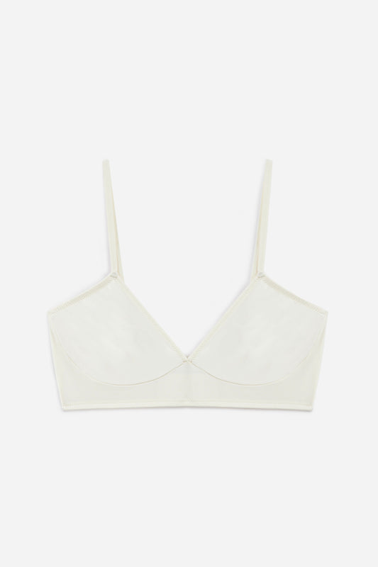 Nano Minimal Soft Triangle Bra | Plaster